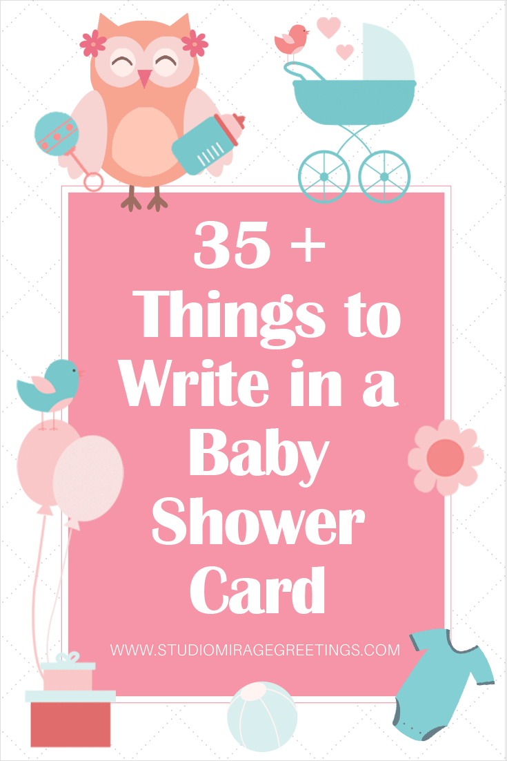 What To Write On A Card For Baby Shower Gift Card Shower Invitation 